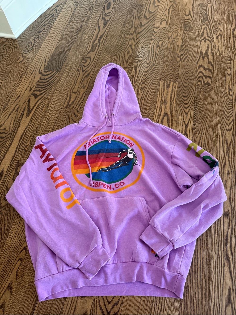 Purple Aviator Nation hoodie